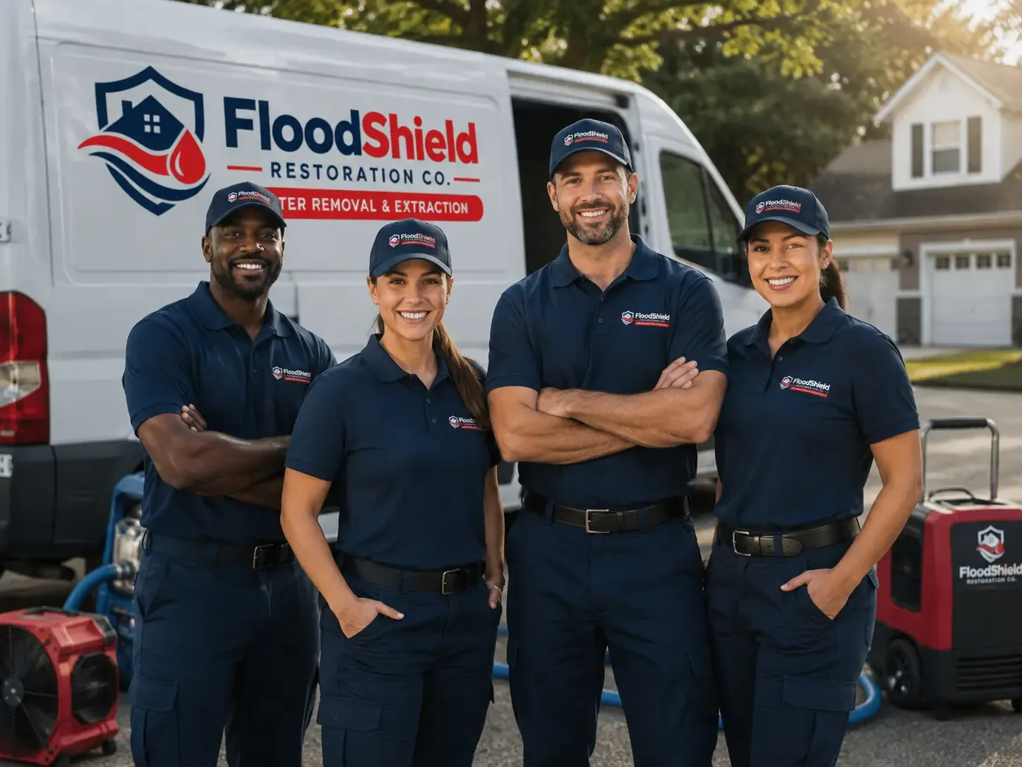 Flood Damage Restoration company in Weimar, TX